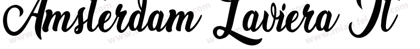 Amsterdam Laviera It字体转换